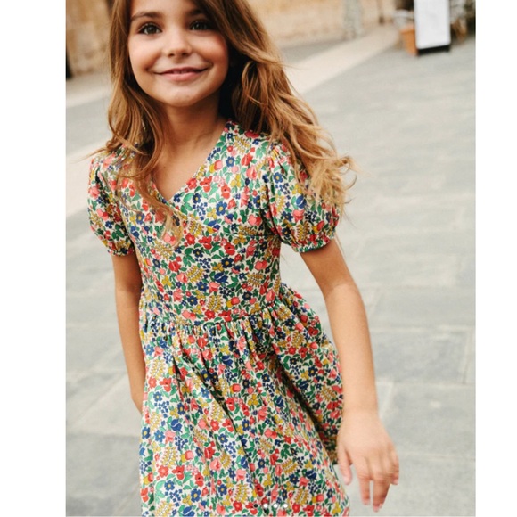 Mini Boden Other - Mini Boden- Twirly Ballerina Dress in Multi Flowerbed